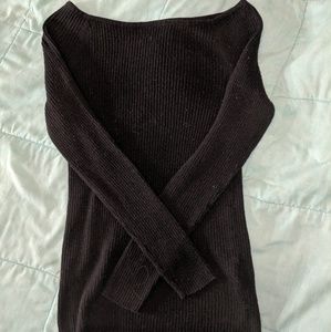 Long sleeve ribbed tee